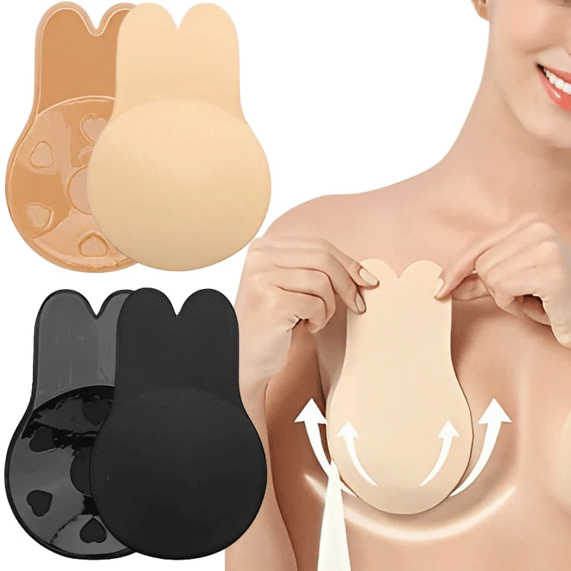 Mulheres push up sutiãs auto a - Silicone Bra Adhesive avaliação e preço