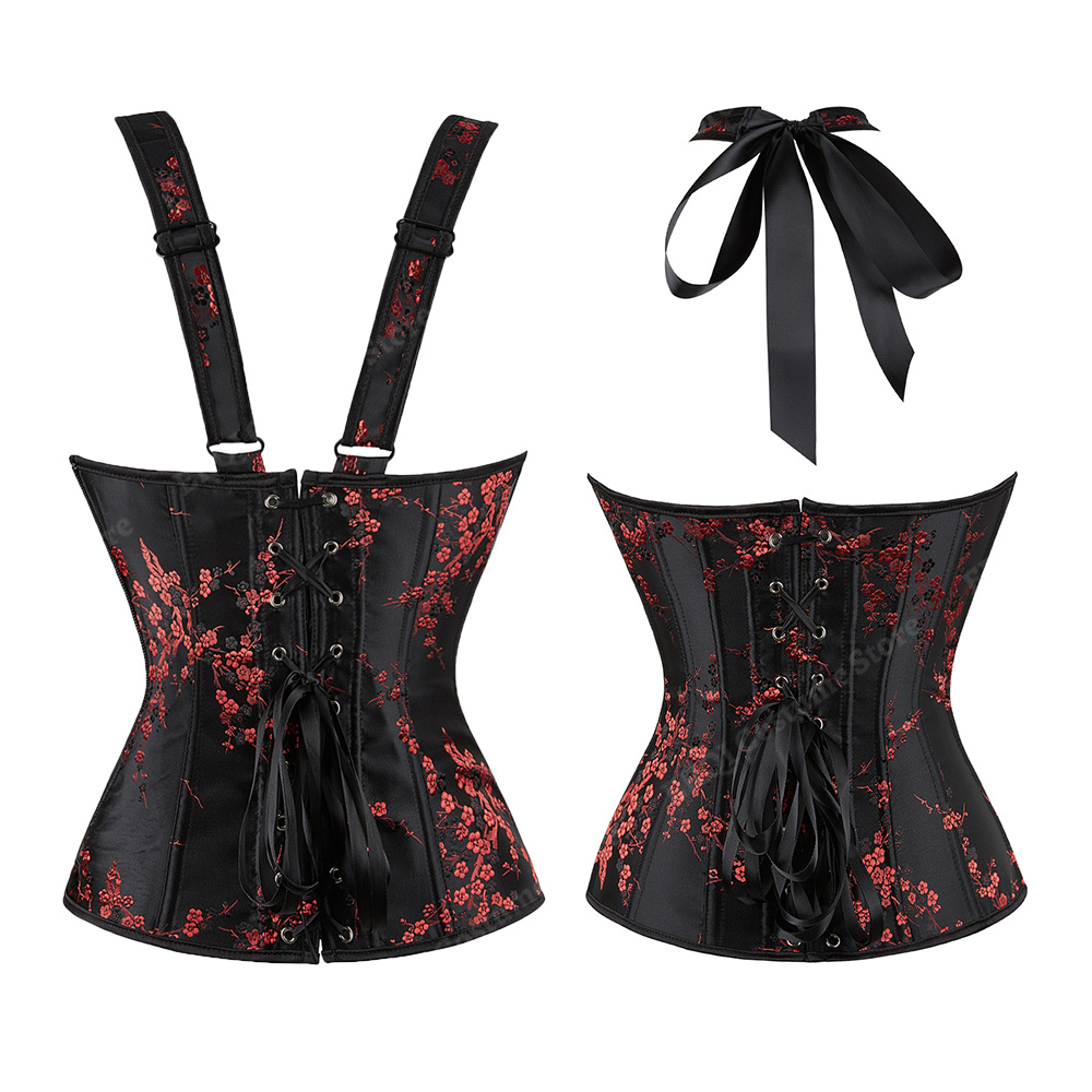 Espartilho com alças para mulh - Corset Waist Cinch avaliação e preço