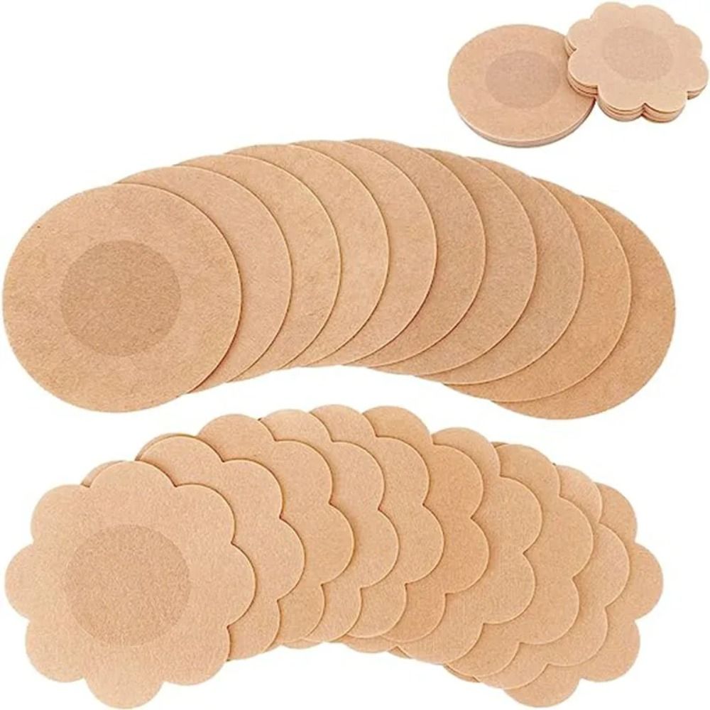 Non-woven mamilo capa adesivos - Silicone Bra Adhesive avaliação e preço