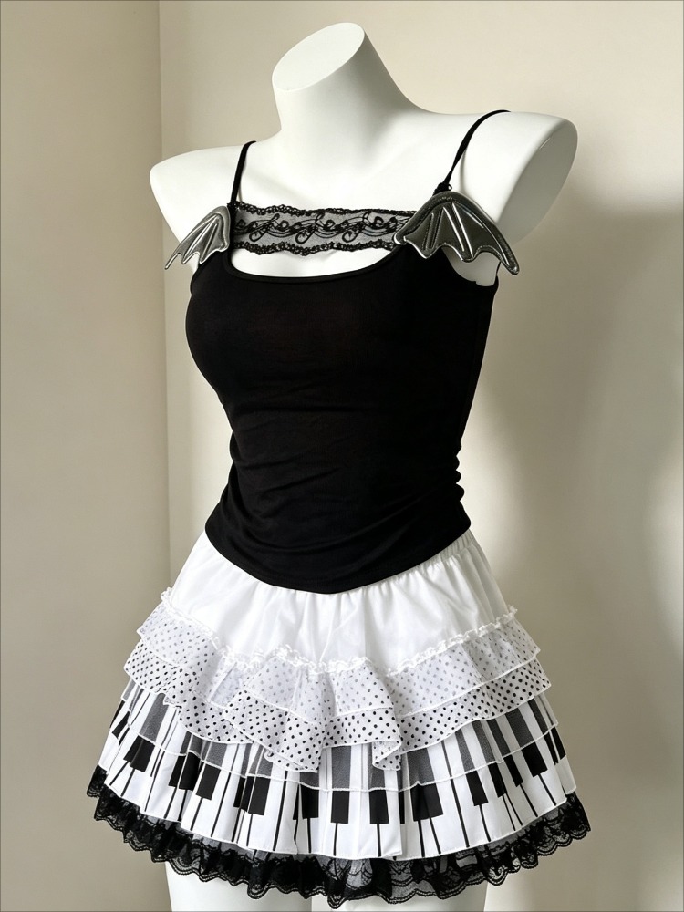 Conjunto Retro dos Anos 2000 H - Cami Top Lace avaliação e preço